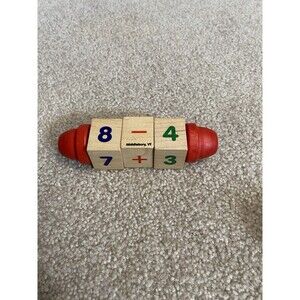 Maple Landmark Wooden Spiny Math Educational STEM Toy Made in USA